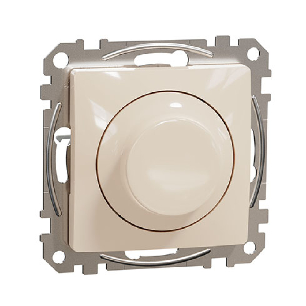 Регулятор универсальный LED поворотный Schneider Electric Sedna Design Бежевый SDD112502